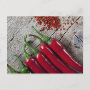 Red Chili Pepper Postcard