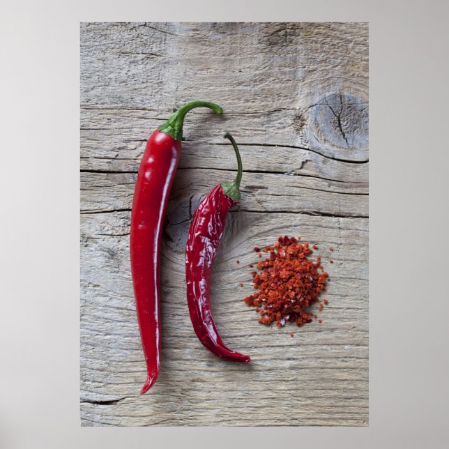 Red Chili Pepper Poster (Front)