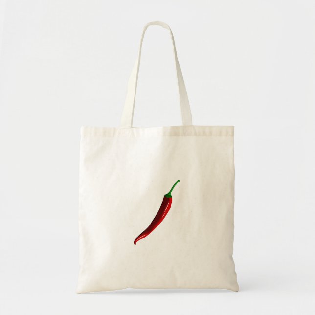 Red Chili Pepper Tote Bag (Front)