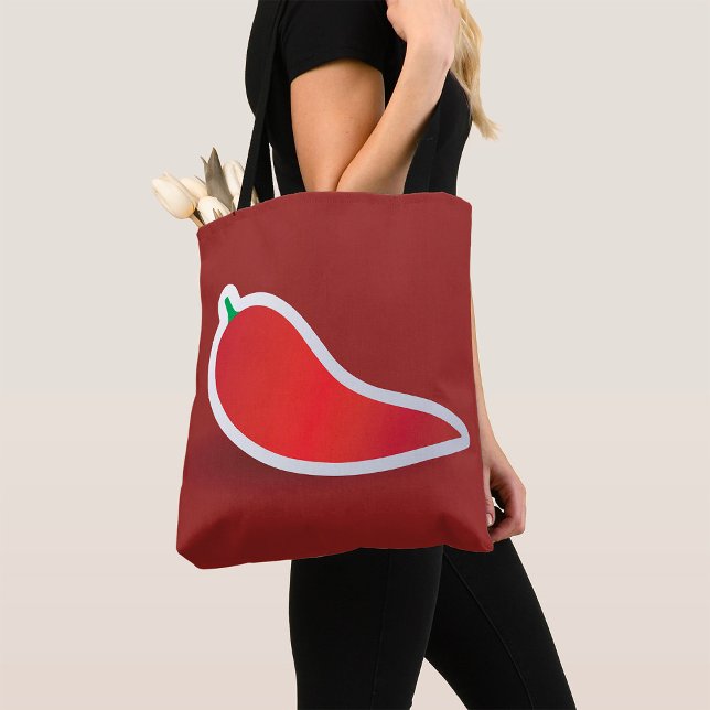 Red Chili Pepper Tote Bag (Creator Uploaded)