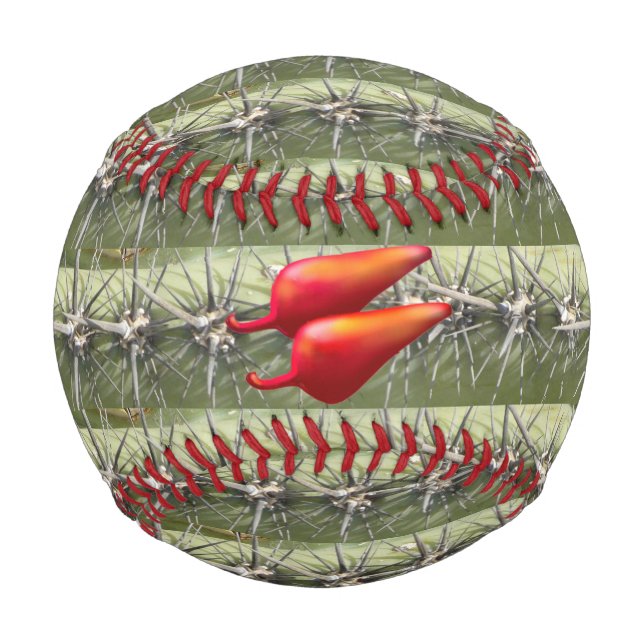 Red Chili Peppers cactus baseball (Front)