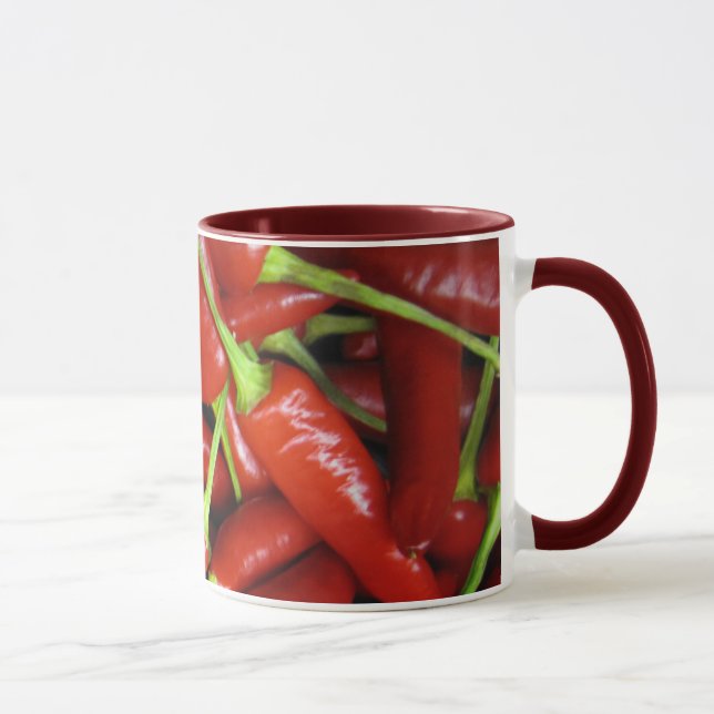 Red Chili Peppers Gift Range Mug (Right)