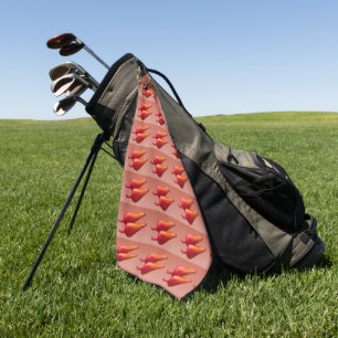 Red Chili Peppers golf towel