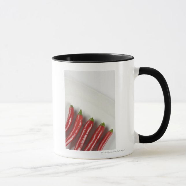 Red chili peppers mug (Right)
