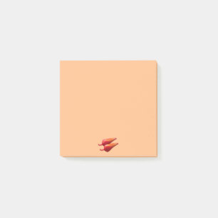 Red Chili Peppers orange note pads