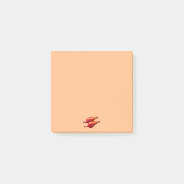 Red Chili Peppers orange note pads (Front)