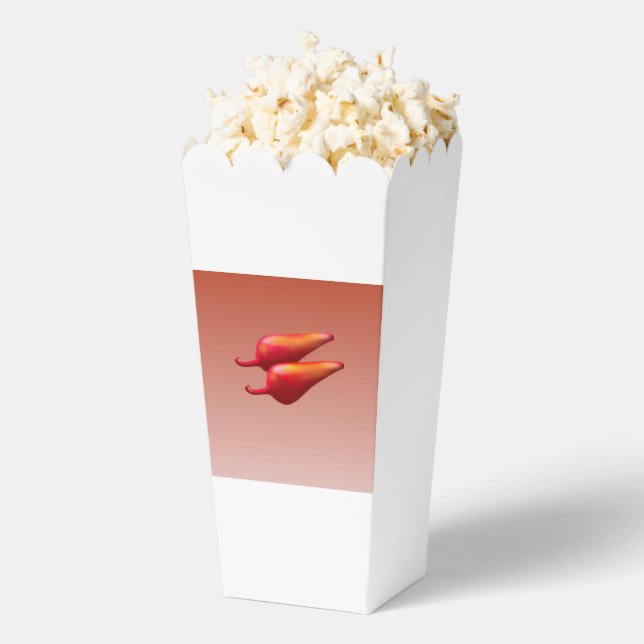 Red Chili Peppers popcorn boxes (Popped)