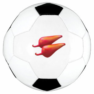 Red Chili Peppers soccer ball