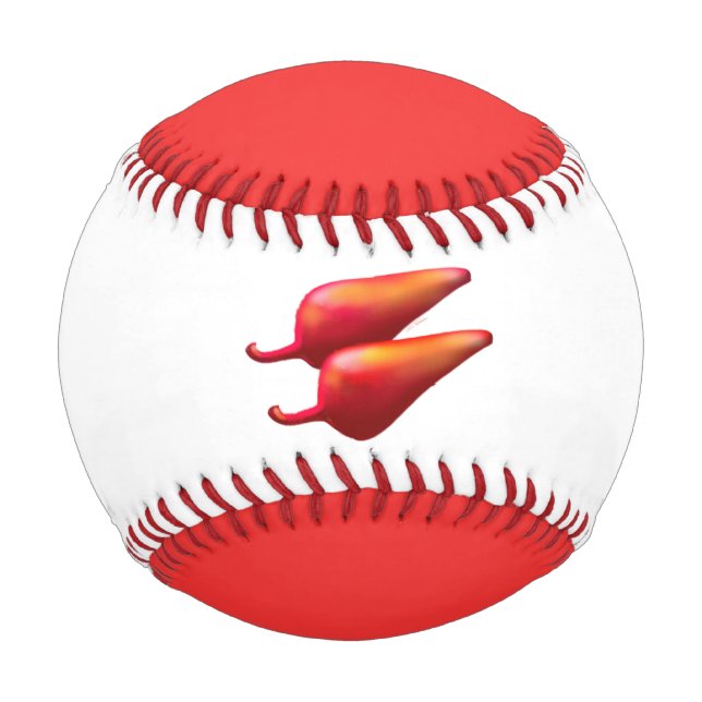 Red Chili Peppers white and red baseball (Front)