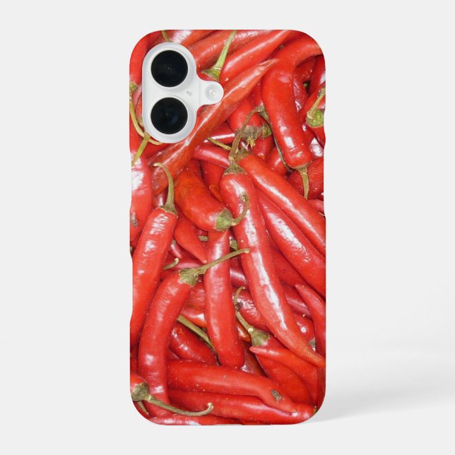 red chilli iPhone 16 case (Back)