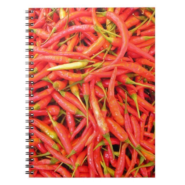 Red Chilli's Notebook (Front)