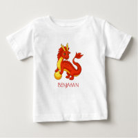 Red Chinese Dragon Custom Name