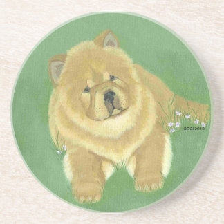 Red Chow Coaster