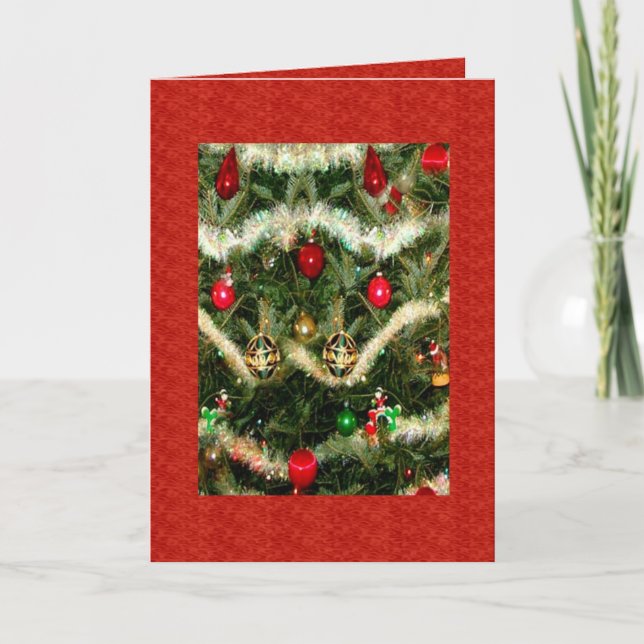 Red Christmas Card (Front)