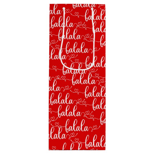 Red Christmas Gift Bag (Front)