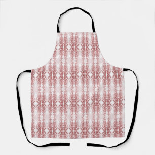 Red Christmas Pine Tree Snow Decoration Beautiful Apron