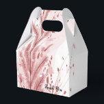 Red Christmas Pine Tree Snow Decoration Beautiful Favor Box<br><div class="desc">Red Christmas Pine Tree Snow Decoration Beautiful Favour Boxes. Unique,  beautiful,  stylish design. Easy to be personalized. Font style,  size and colours can be changed. Matching items available.</div>