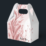 Red Christmas Pine Tree Snow Decoration Beautiful Favor Box<br><div class="desc">Red Christmas Pine Tree Snow Decoration Beautiful Favour Boxes. Unique,  beautiful,  stylish design. Easy to be personalized. Font style,  size and colours can be changed. Matching items available.</div>