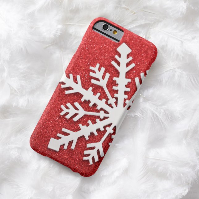 Red Christmas Sparkles Case-Mate iPhone Case (In Situ)