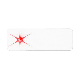 Red Christmas star