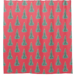 Red Christmas Tree pattern