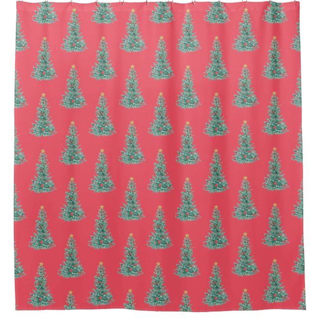 Red Christmas Tree pattern (Front)