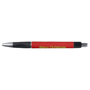 Red Christmas wishlist Pen