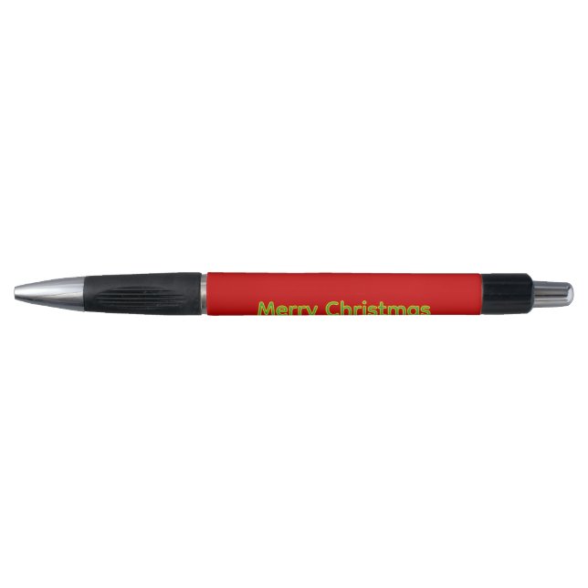 Red Christmas wishlist Pen (Front)