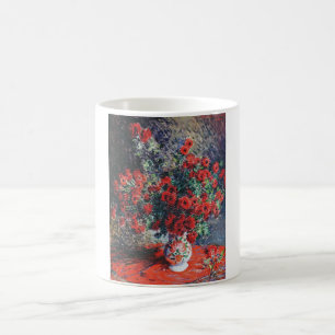 Red Chrysanthemum, Monet Coffee Mug