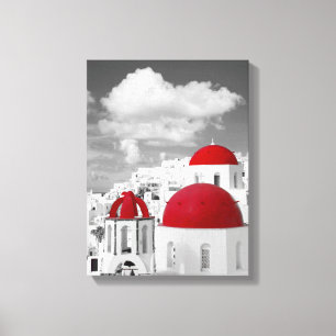 Red City Canvas Print