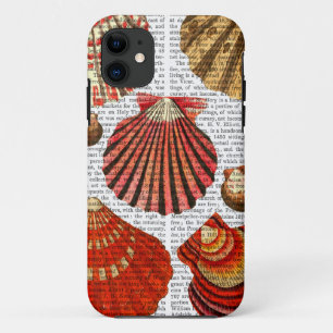 Red Clam Shells iPhone 11 Case