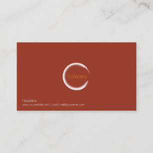 Red Clay Business Card