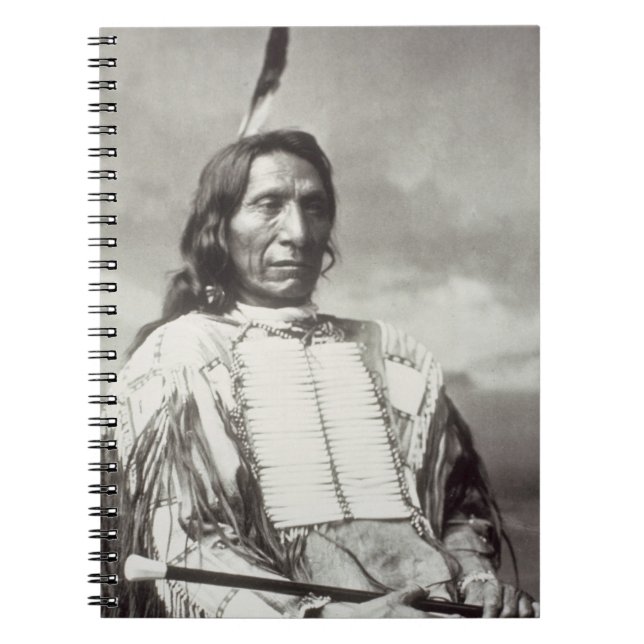 Red Cloud Chief (1822-1909) 1880 (b/w photo) Notebook (Front)