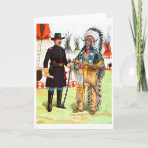 Red Cloud, Chief of the Oglala Sioux Holiday Card