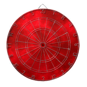 Red Cloud Effect Dartboard