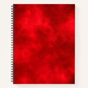 Red Cloud Effect Notebook