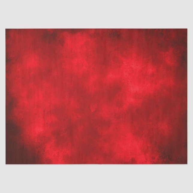 Red Cloud Effect Tissue Paper (Front)