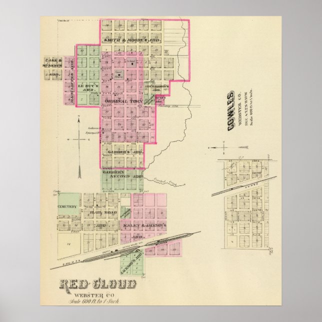 Red Cloud, Nebraska Poster (Front)