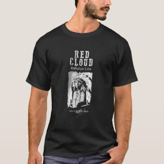 Red Cloud-Oglala Lakota Chief-Sioux-Native America T-Shirt