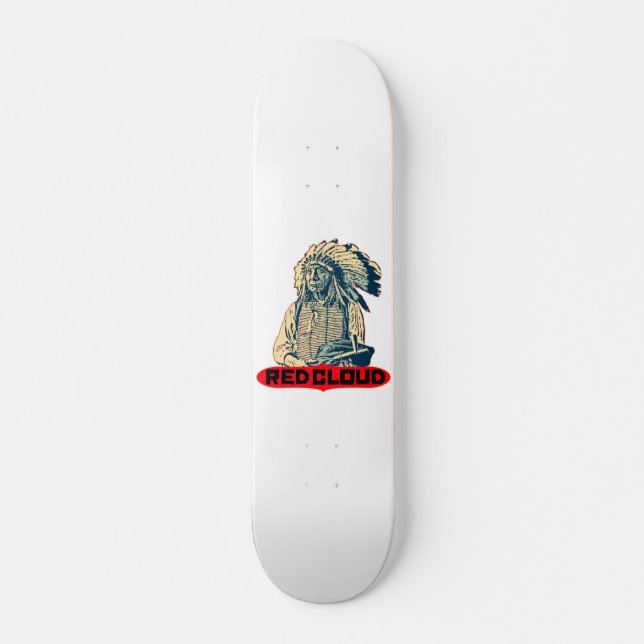 Red Cloud Skateboard (Front)