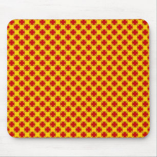 Red Clover Ribbon by Kenneth Yoncich Mouse Pad