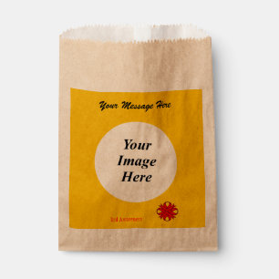 Red Clover Ribbon Template by Kenneth Yoncich Favour Bag