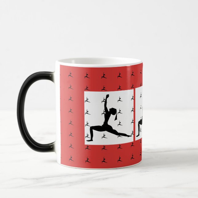 Red Coffee Mug/ Morphing Coffee Cup magic (Left)