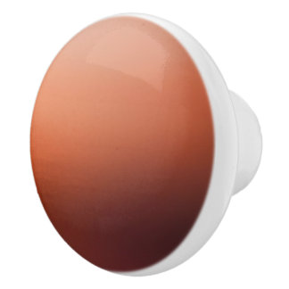 Red Copper Gradient Ceramic Knob
