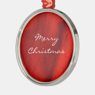 Red Copper Heart Ornament