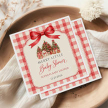 Red Coquette Bow Script Christmas Tree Party