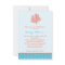 Red Coral Bridal Shower Invitation