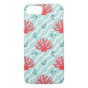 Red Coral Pattern 1 Case-Mate iPhone Case