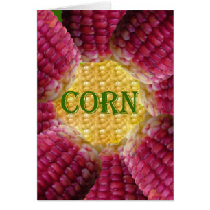 Red Corn Pattern