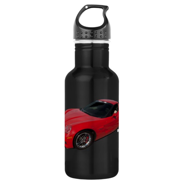 Red Corvette 532 Ml Water Bottle (Front)